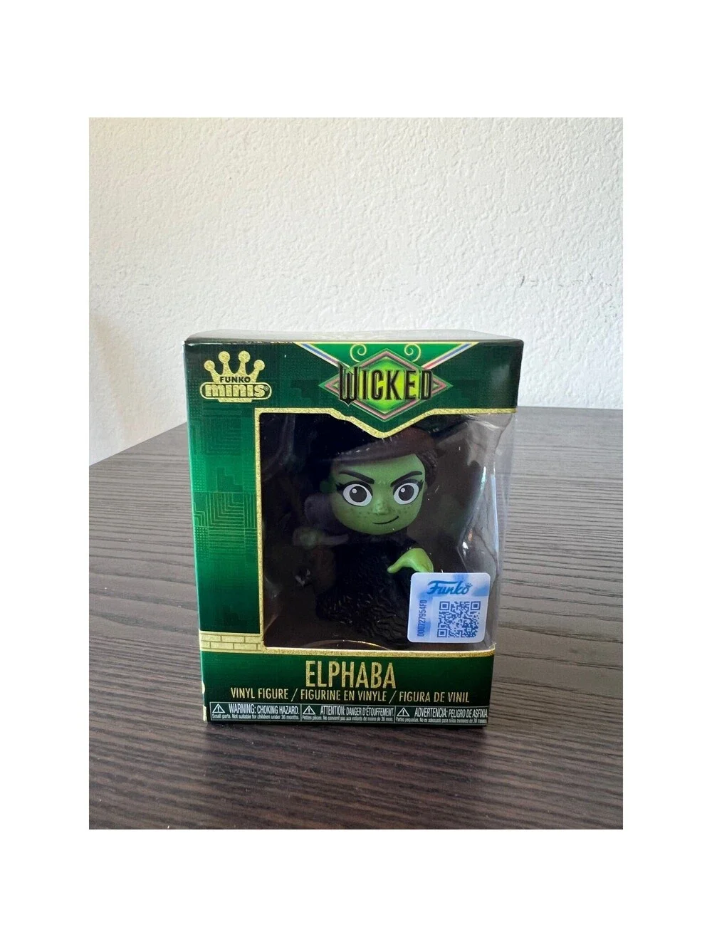 Elphaba Wicked Funko Mini Figure Wizard Oz Witch Cynthia Erivo For Good Movies